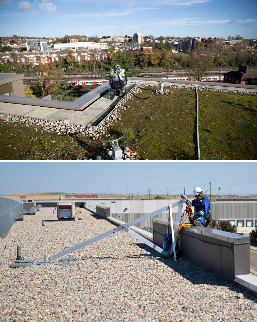 Active Fall Arrest Systems / Horizontal Lifeline / Mobile Rope Access Anchor / Roof Anchors