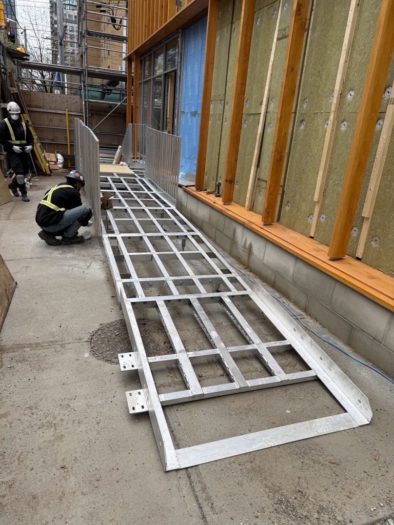 RightWay Pro modular accessibility ramp at an educational facility