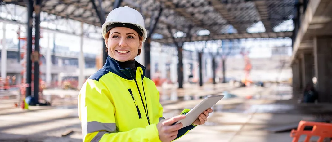 Bigstock A Woman Engineer With Tablet S 346190860 Cropped And Small