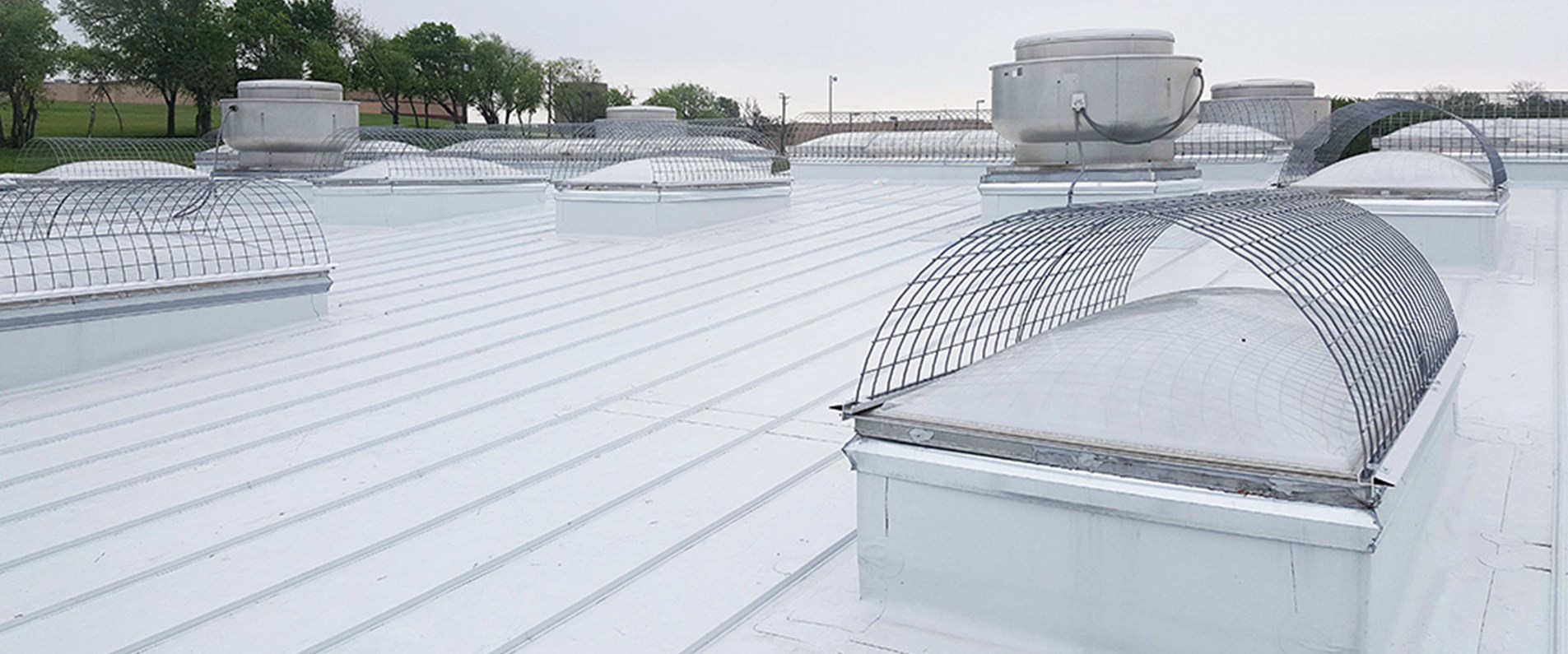 Skylight Fall Protection / Rooftop Openings / Kee Cover Skylight Screens / Rooftop Fall Protection