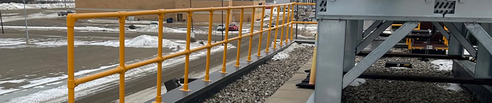 HVAC Fall Protection Solution for Retail Sector - Kee Safety