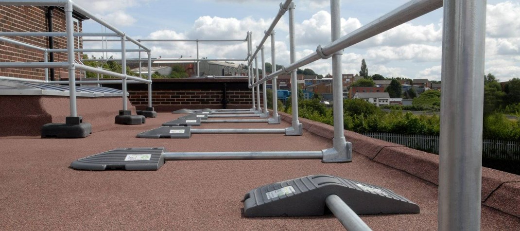 Kee Guard Roof Guardrail / Roof Fall Protection / fall protection guardrail system