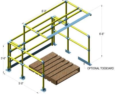 Kee Pivot / Pallet Gates / Mezzanine Pallet Gates / Warehouse Fall Protection / Safe Access