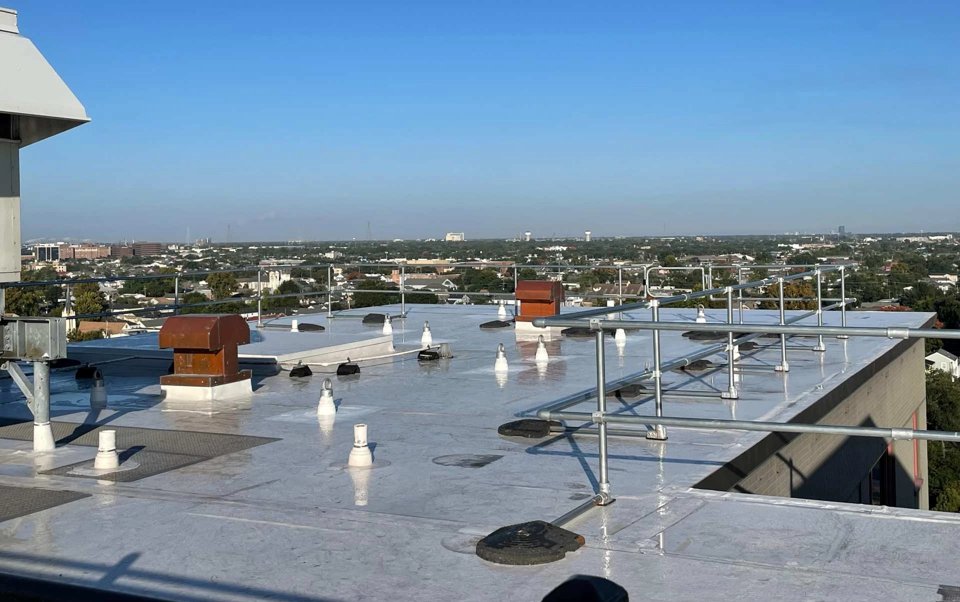 Kee Post permanent roof anchor/ fall arrest systems / travel restraint / fall protection