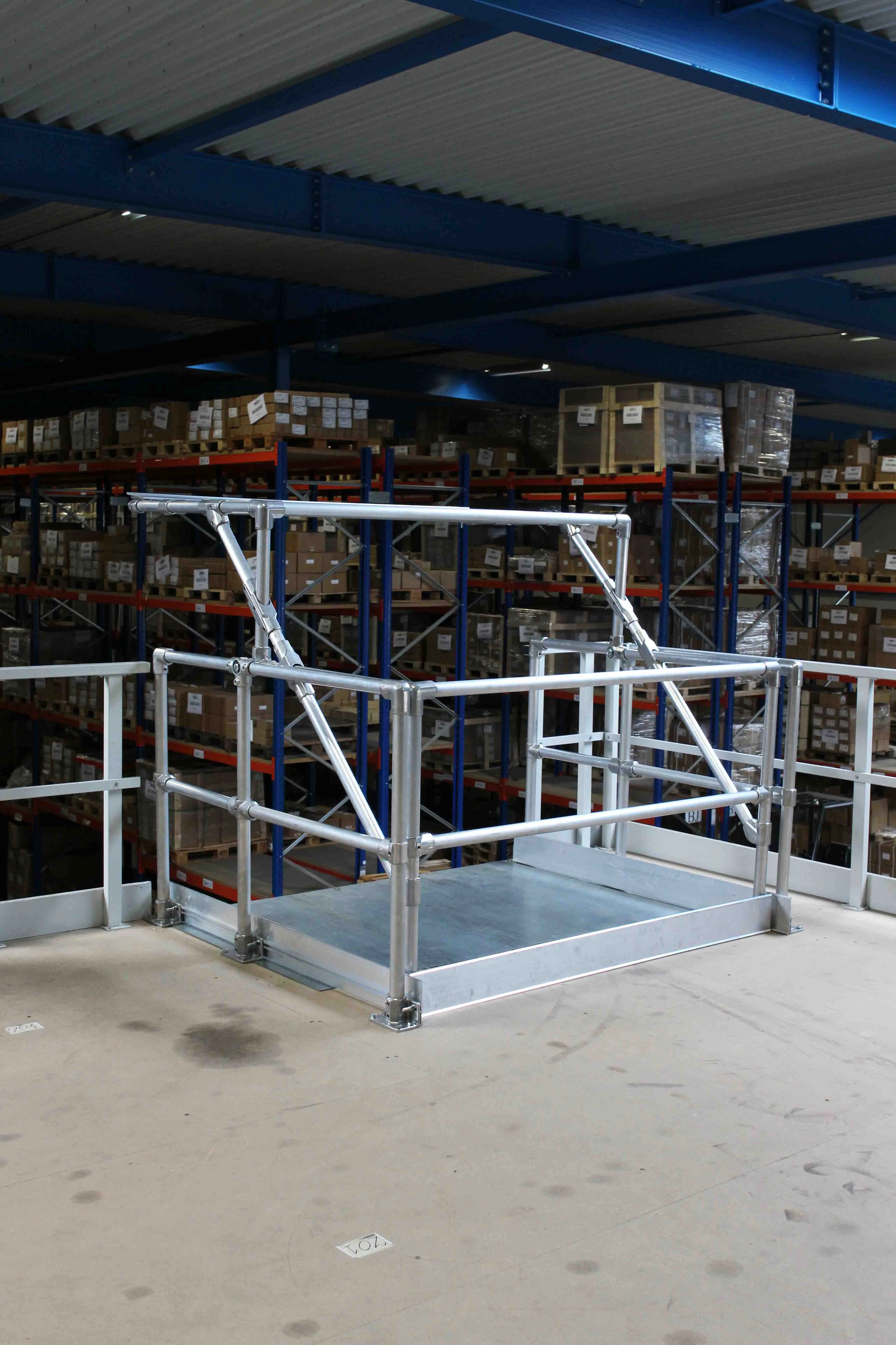 Kee Pivot / Pallet Gates / Mezzanine Pallet Gates / Warehouse Fall Protection / Safe Access