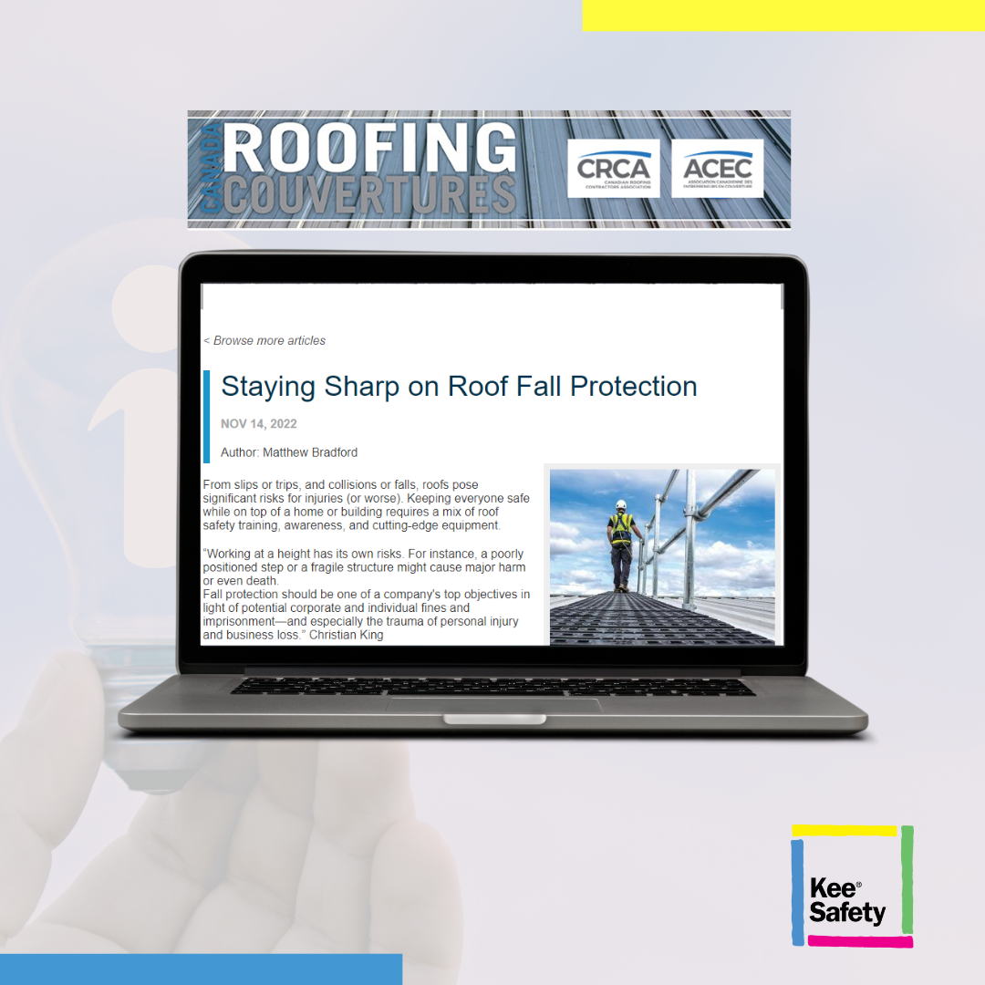 roof fall protection and rooftop safety Kee Safety