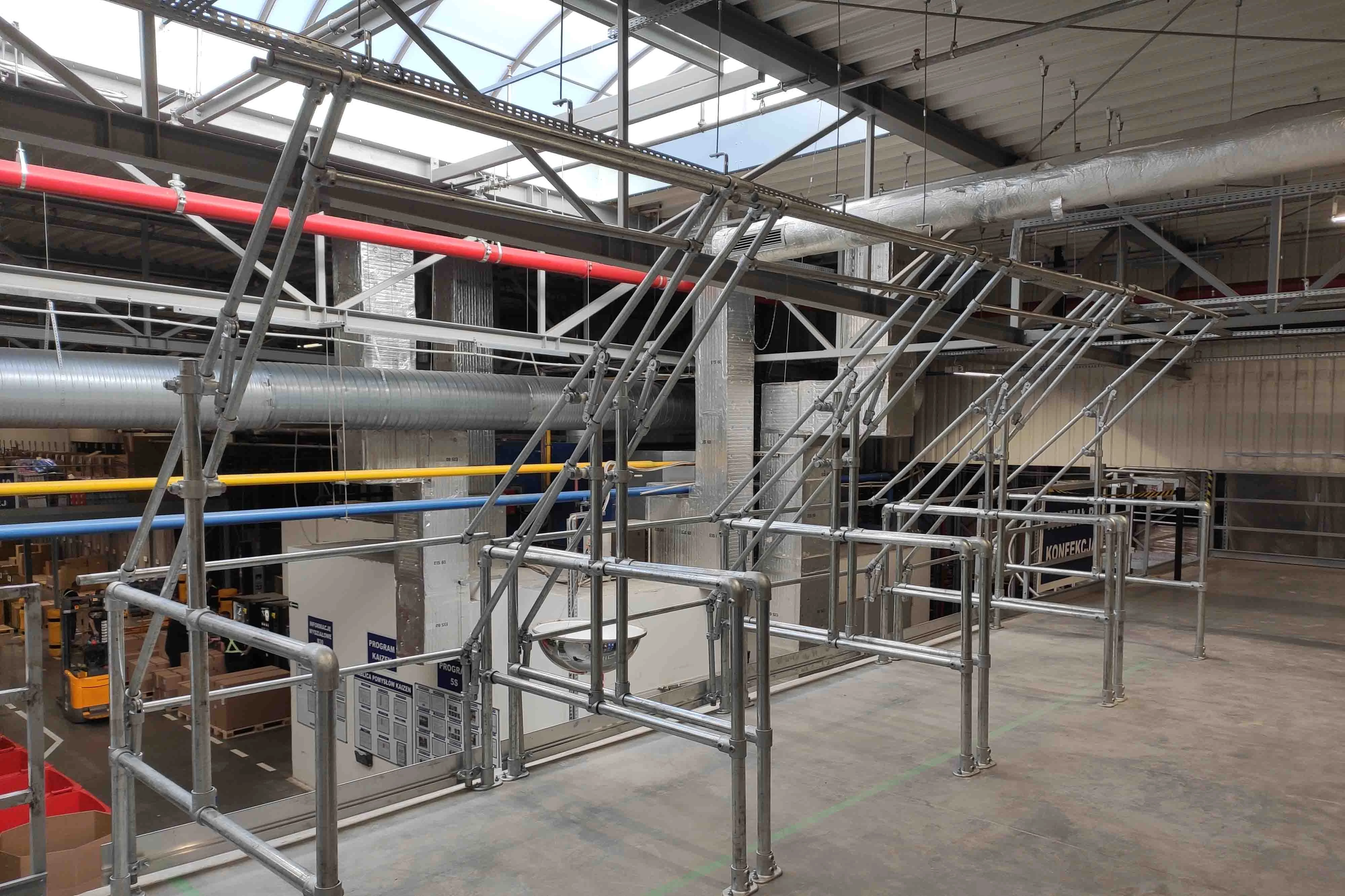 Kee Pivot / Pallet Gates / Mezzanine Pallet Gates / Warehouse Fall Protection / Safe Access