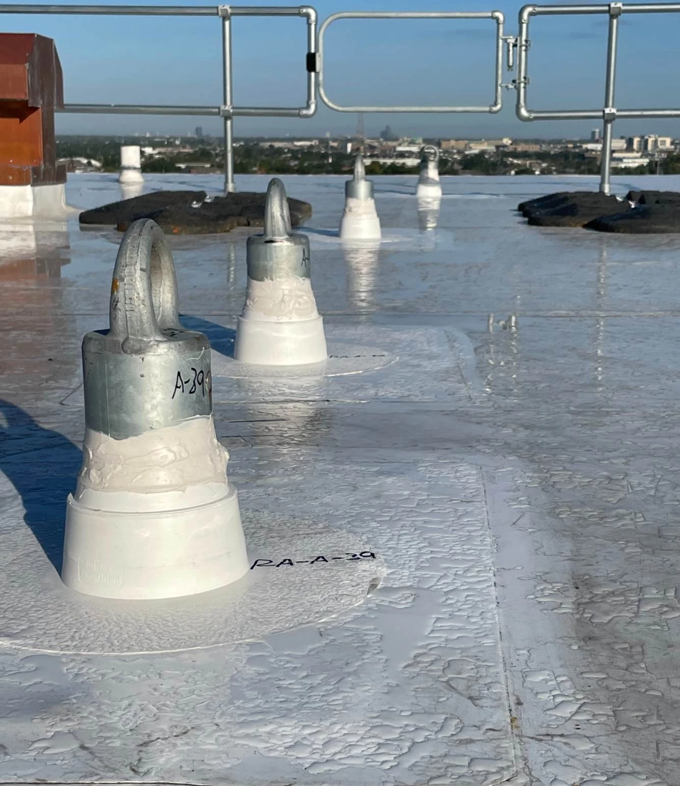 Kee Post roof anchor range is very versatile and has a variety of applications