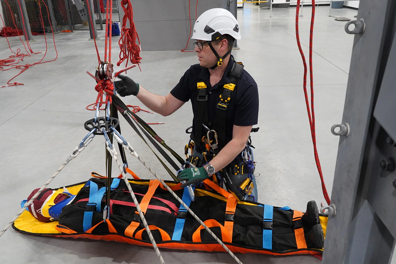 GWO Advanced Rescue Training / Rescue After a Fall Training