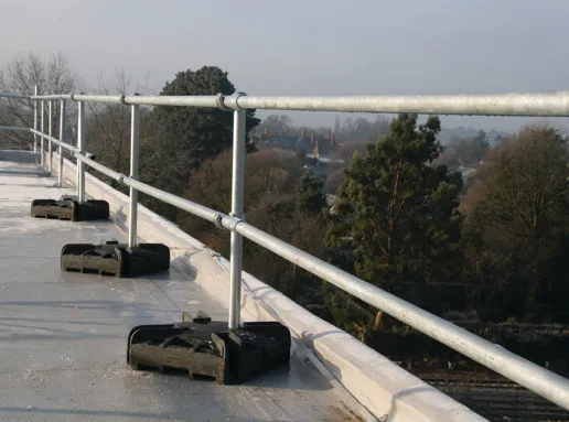 Unprotected Rooftop Edge Unprotected Edges - Kee Safety
