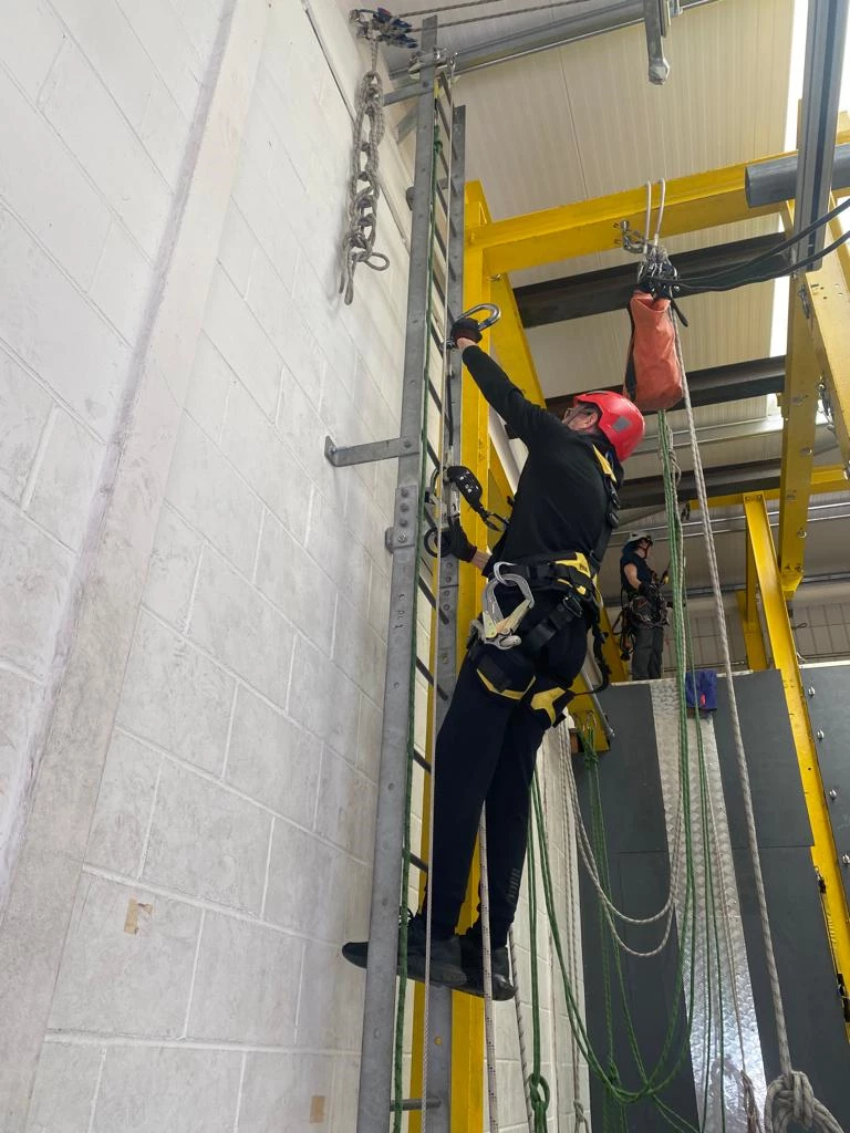 Harness & Lanyard practical training