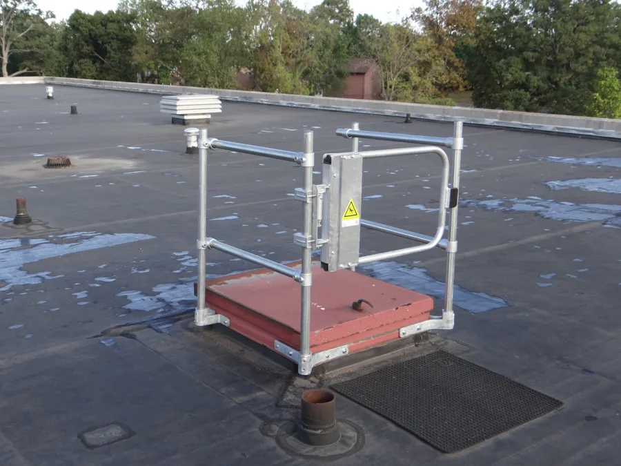 Access Hatch Fall Protection Fall Protection for Your Building - Kee Safety