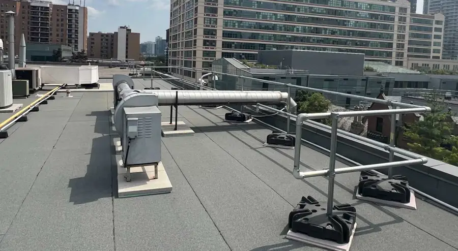 Unprotected Rooftop Edge How to Protect Workers on the Roof: 6 Critical Fall Protection ...