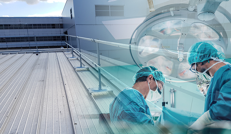 Fall Protection and Safe Access for Hospitals - Kee Safety