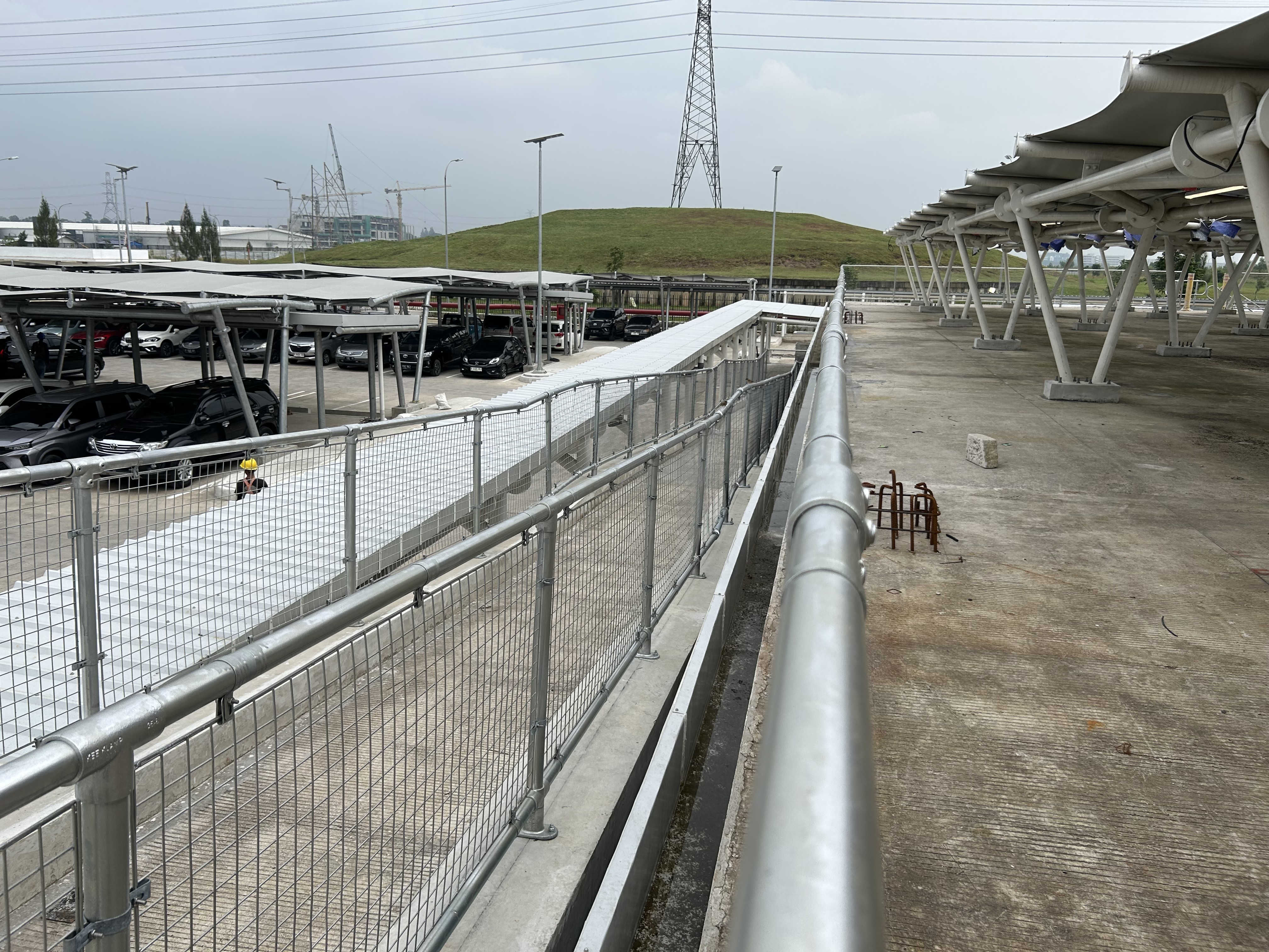 Ground Based Safety Railings