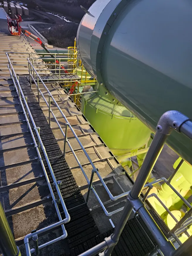 Walk Access Module Enhancing Worker Safety with Kee Walk & Access Platform Solutions - Kee ...