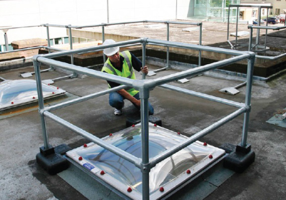 Kee Dome / Skylight Railing / Skylight Protection / Fall Protection