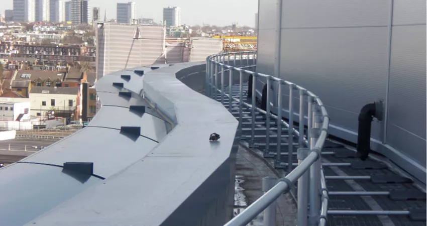 KeeGuard Rooftop Collective Fall Protection | Rooftop Guardtail