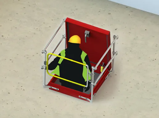 Kee Hatch® | puerta de seguridad de cierre automático | protección anticaídas