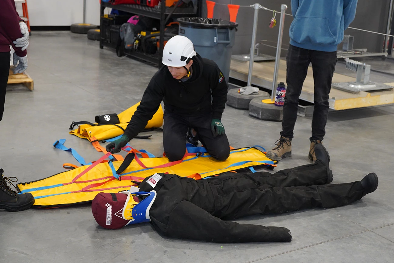 GWO Advanced Rescue Training / Rescue After a Fall Training / Manual Handling