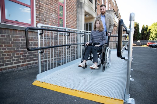 Kee Access ramps / Wheelchair Ramps / accessibility /Anti-slip walkway