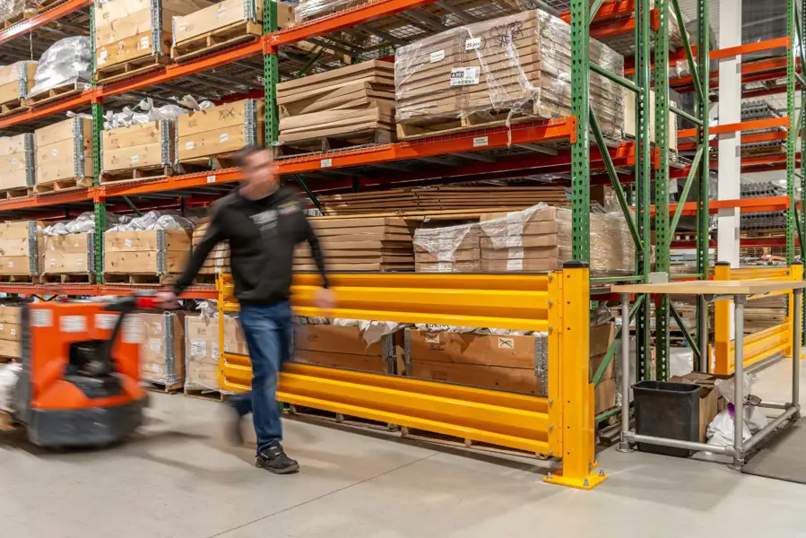 Iso Fall Protection Direct Logistics Interior Fall Protection Solutions for Industrial Workspaces - Kee Safety