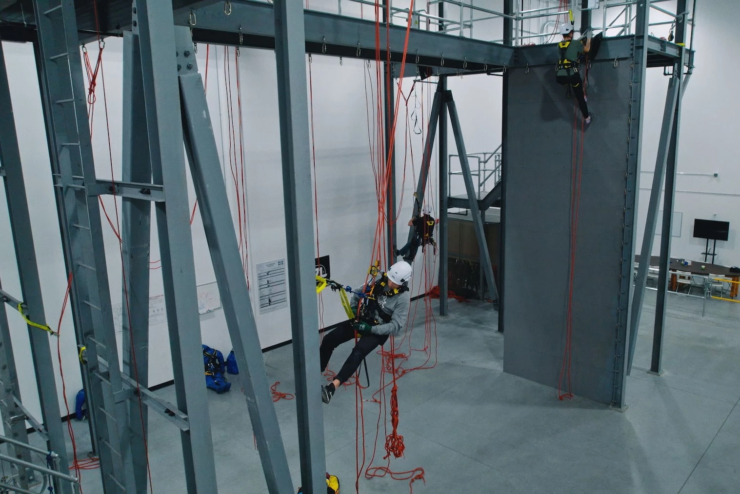 Rope access training centre in Alberta