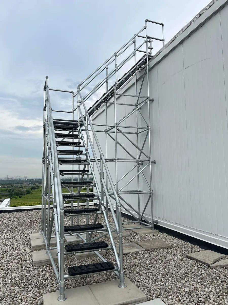 Kee Crossover Non-Penetrating Rooftop Crossover for Safe Access in Canada - Kee Safety