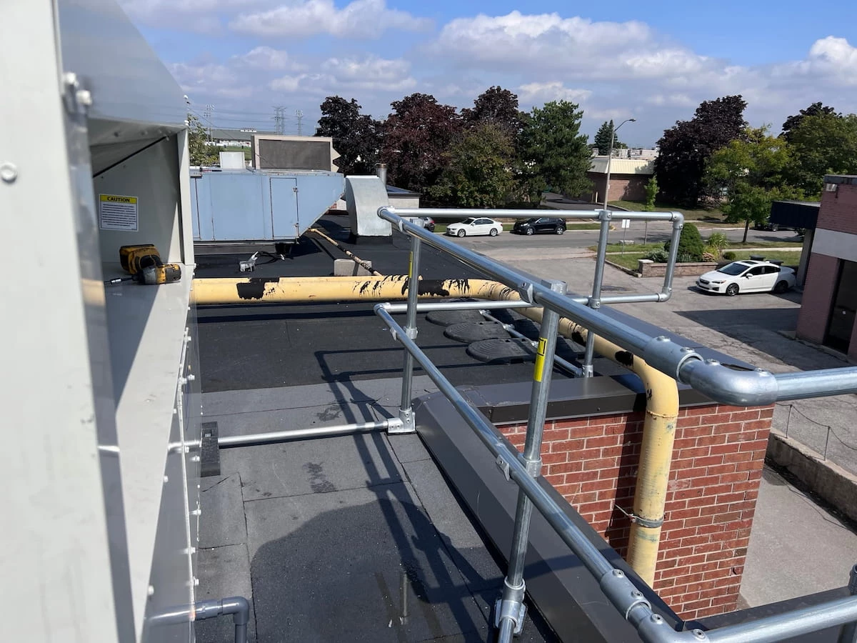 Kee Guard non penetrating guardrail