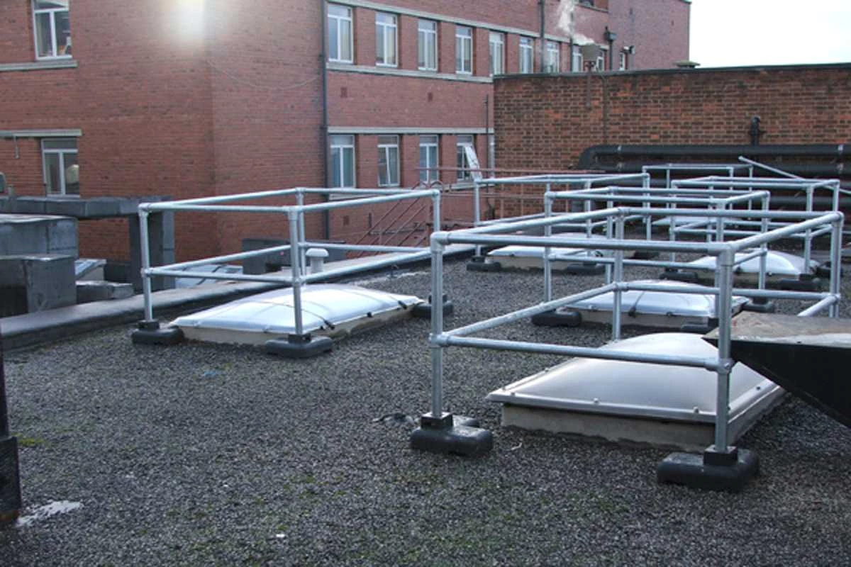 Kee Dome a free-standing skylight fall protection system