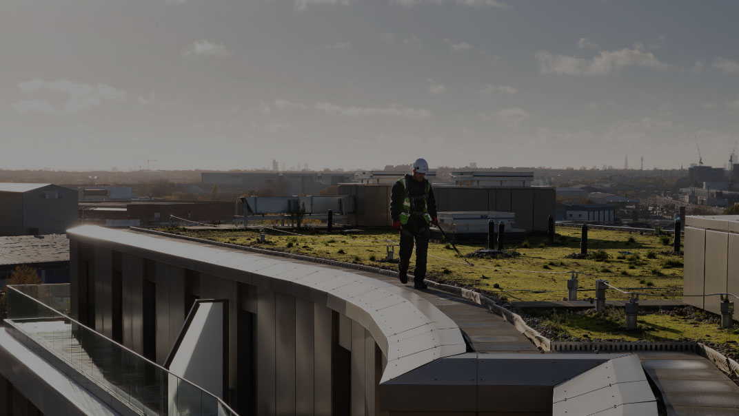 Rooftop fall protection