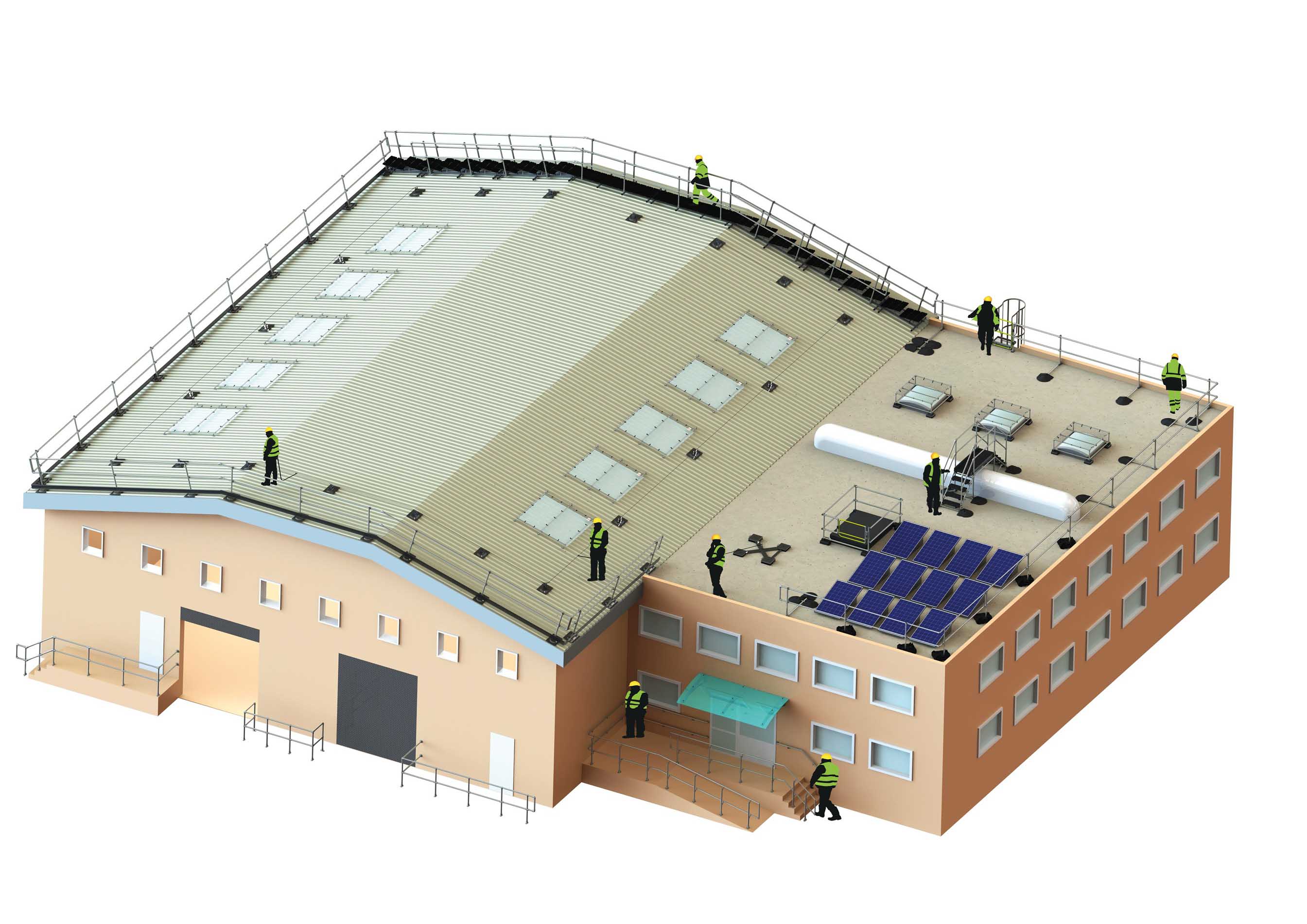 Rooftop Hazard Solutions Open Roof Edges