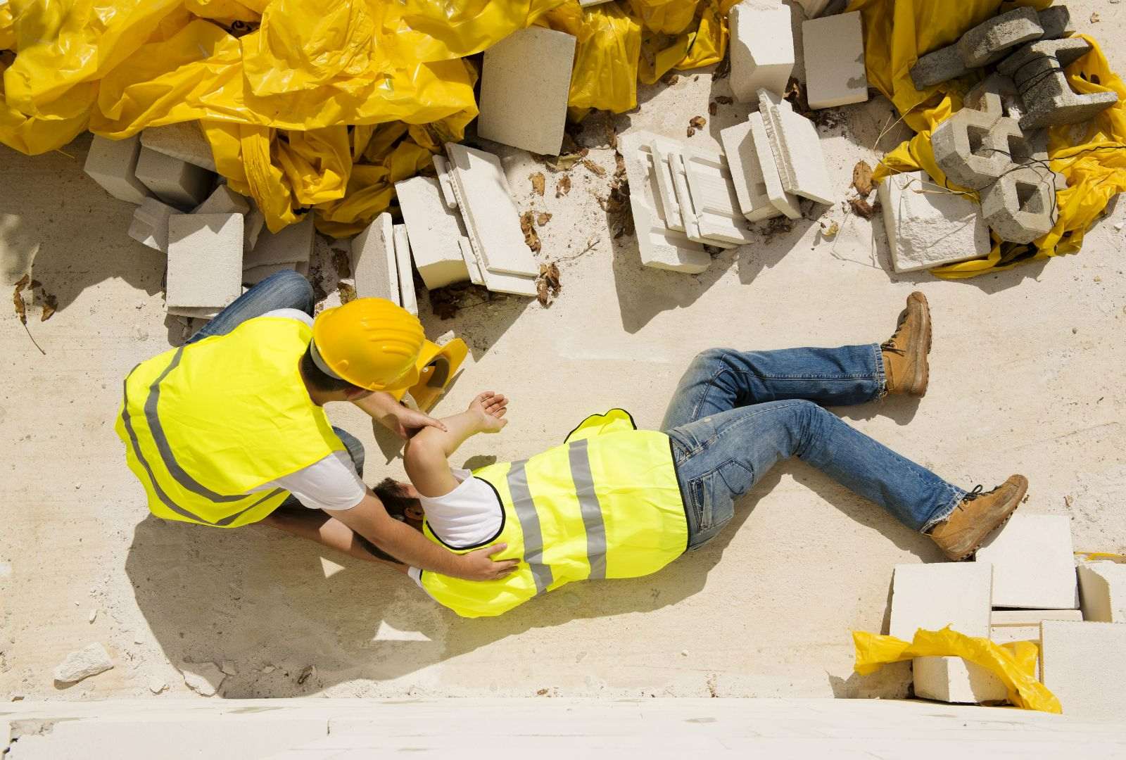 Fall In A Construction Site Small