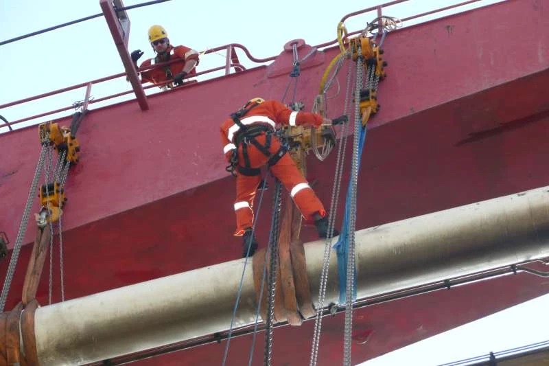 Training Fall Protection / IRATA / Rescue after a fall