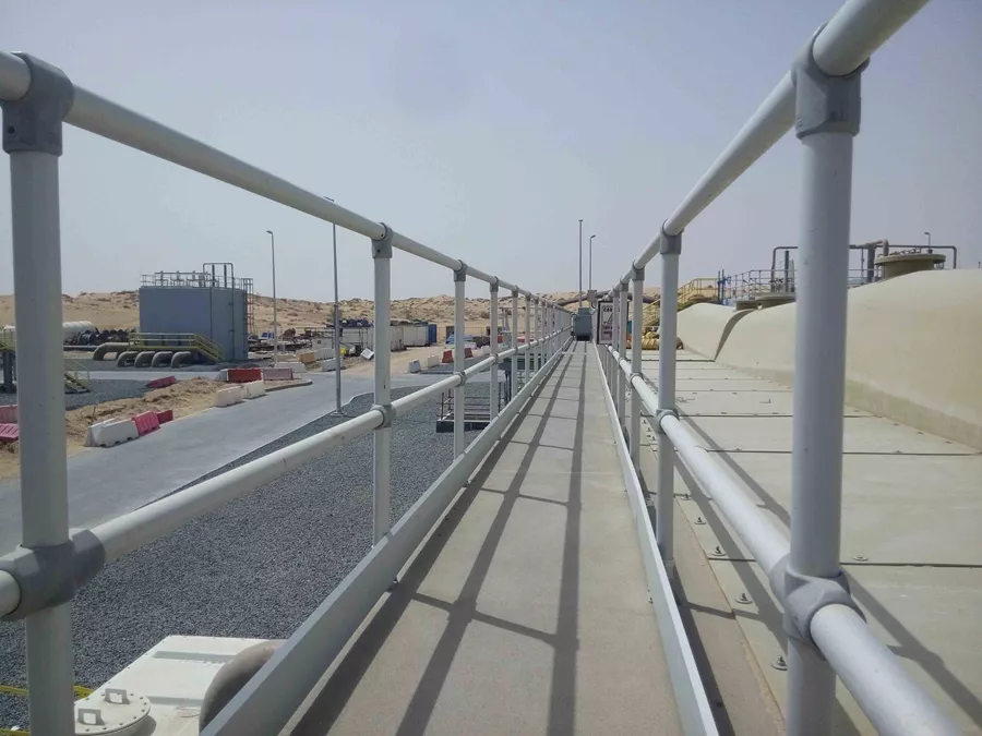 Kee Lite Aluminum Railing / modular pipes / safety railings