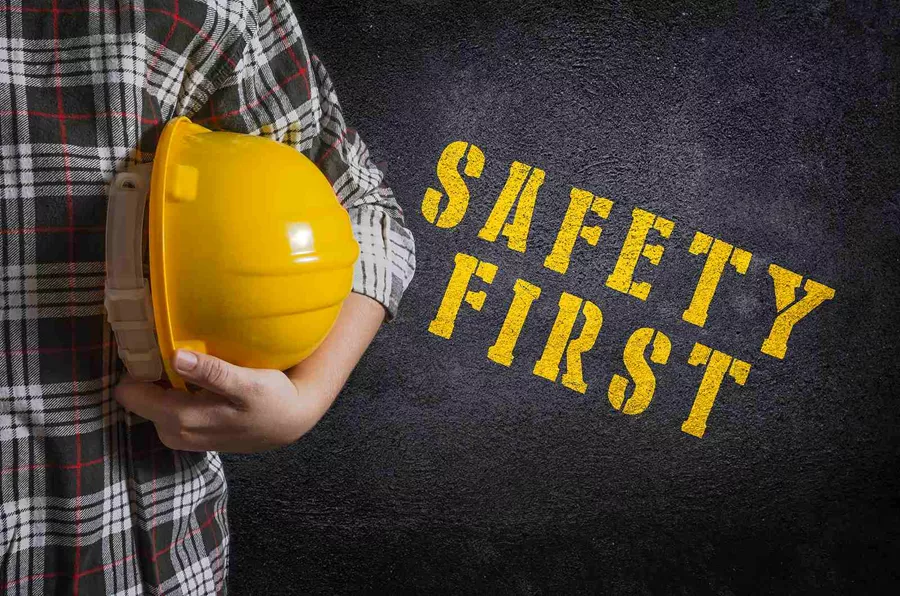 Safety first image / Construction Safety