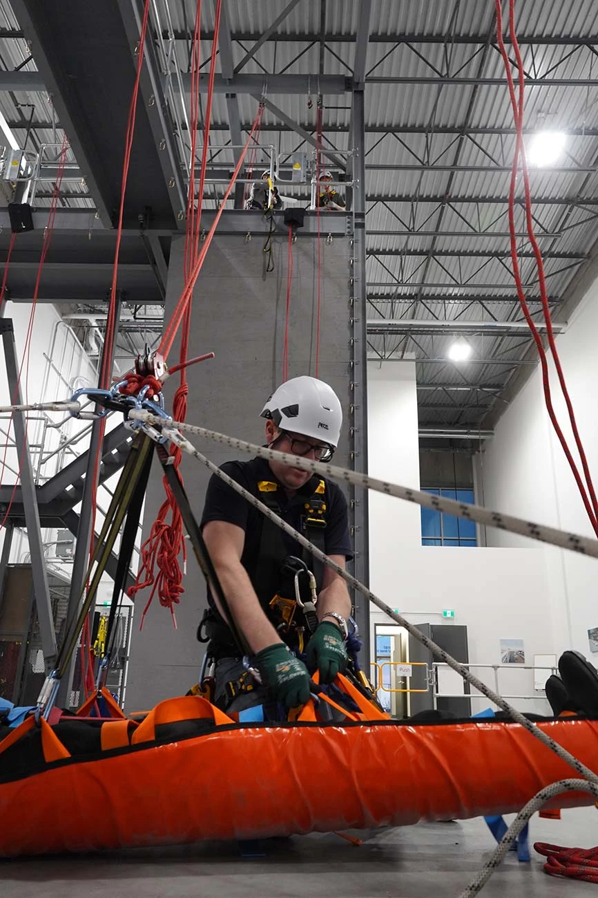 GWO Advanced Rescue Training / Rescue After a Fall Training