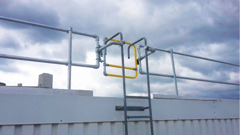 Self-Closing Safety Gate / Safe Access / Safety Gate / Powder Coated Gate