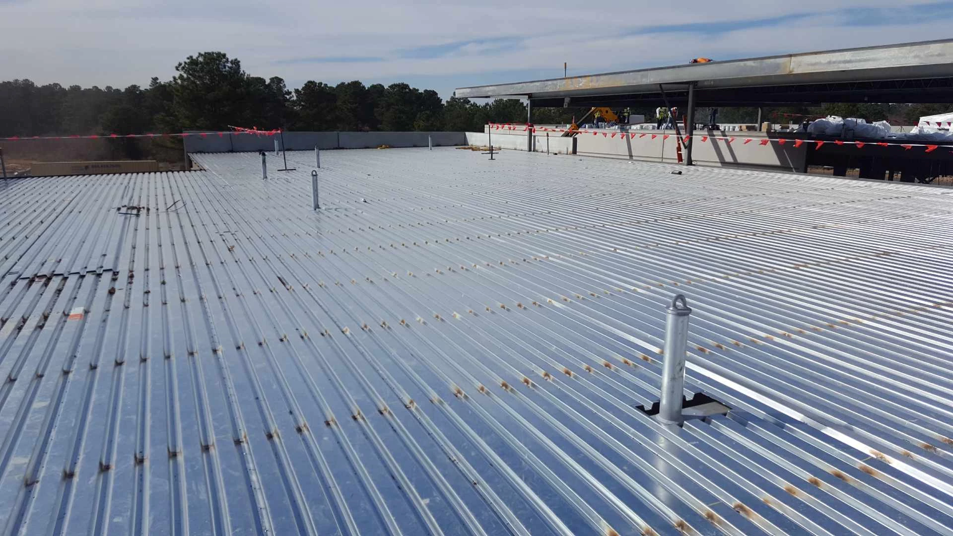 Kee Post/ roof post / fall arrest systems / permanent roof anchor for meta roof