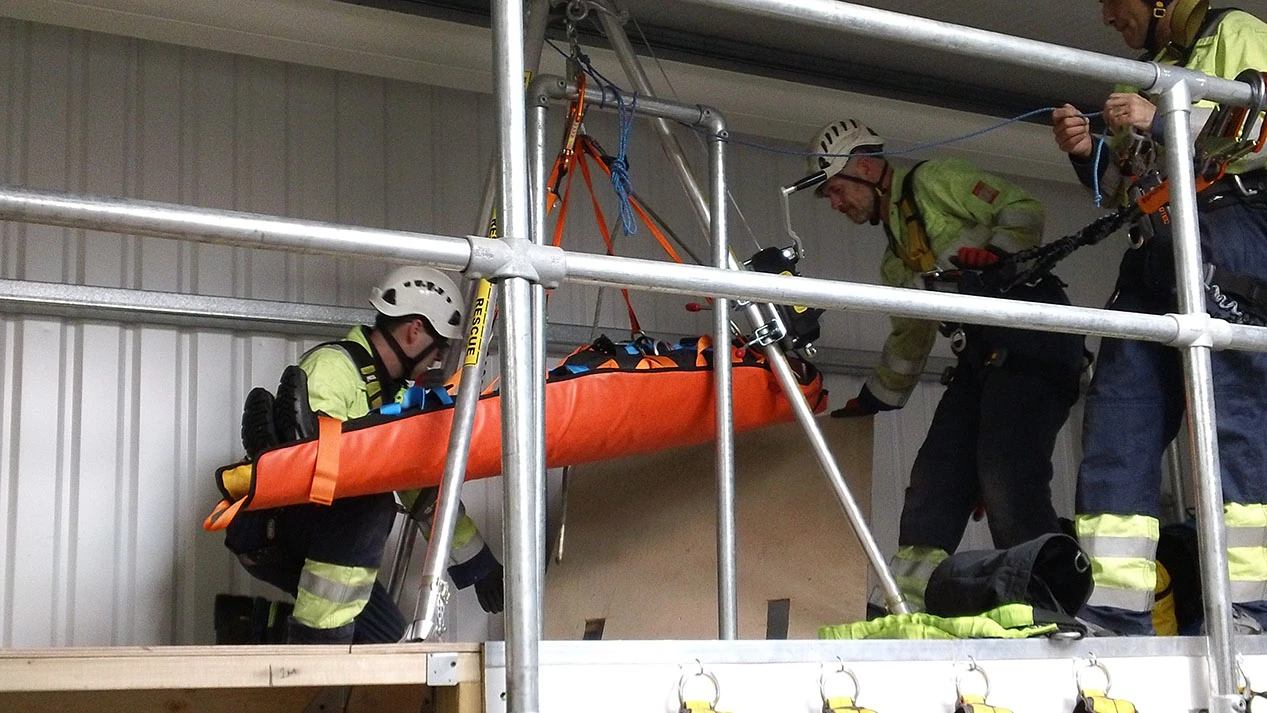 GWO Advanced Rescue Training / Rescue After a Fall Training