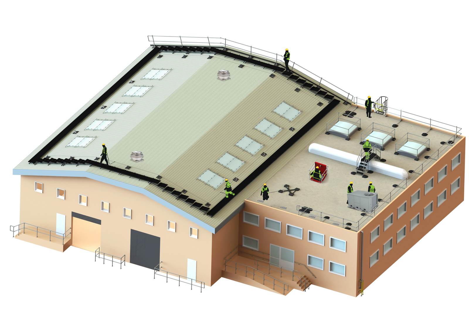 Safety Solutions for Unprotected Edges - Working at heights - Kee Safety