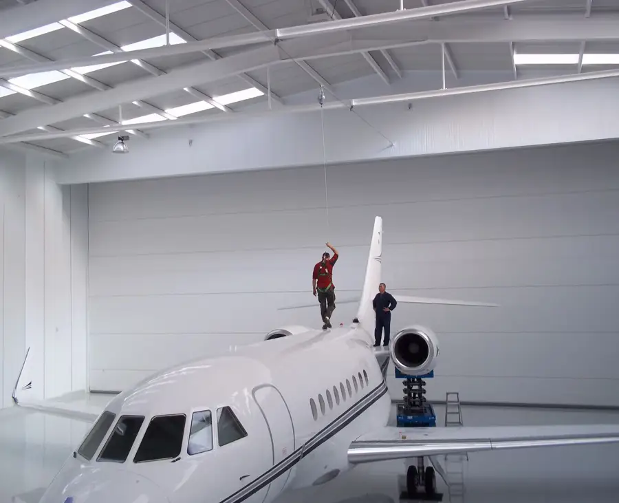 Safety Rails In Plane Safety Solutions for Aviation Industry - Kee Safety